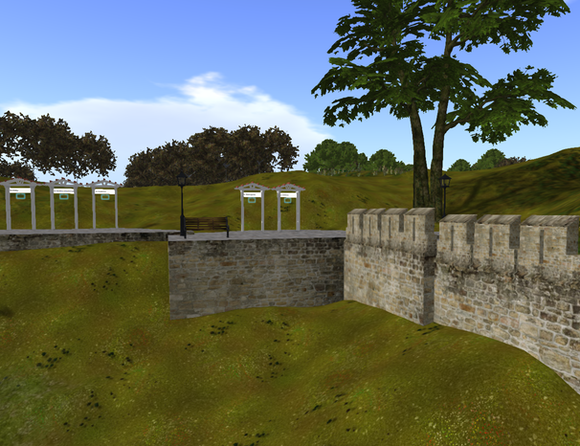 Landmark gates and Fortress